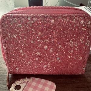 Pink Glitter Women's Wallet